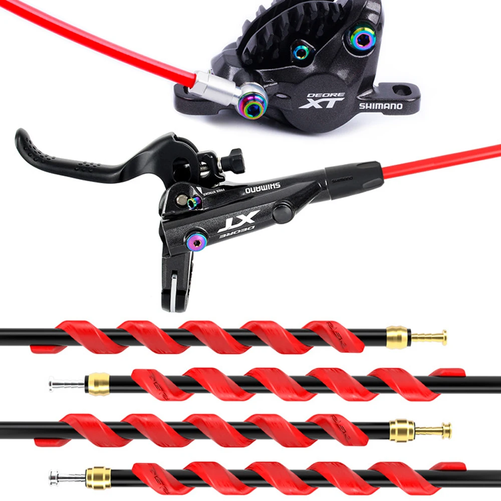 2500mm Bicycle Hydraulic Disc Brake Hose 3 Layers Oil Tube For BH59 BH90 Sram Magura Hydraulic Oil Brake oil needle Bike parts - view 2