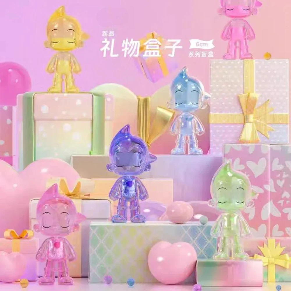 

Подлинная в наличии Подарочная коробка Astro Boy Earth Hero Мини-серия слепая коробка с орнаментом Mystery Box