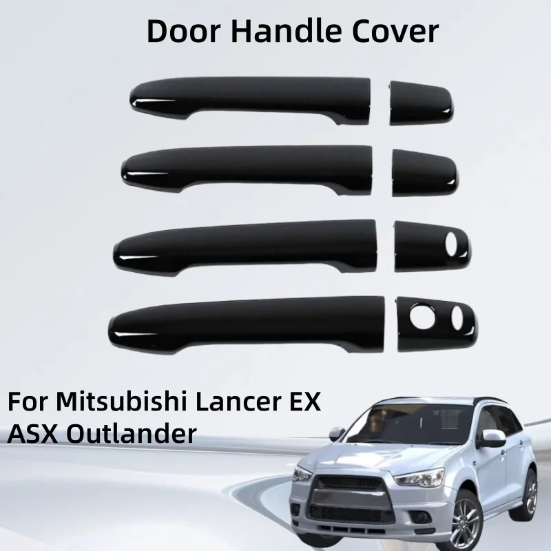 

For Mitsubishi Lancer EX ASX Outlander Door Handle Cover Car Accessories Exterior Components Decorate Trim Paste Style