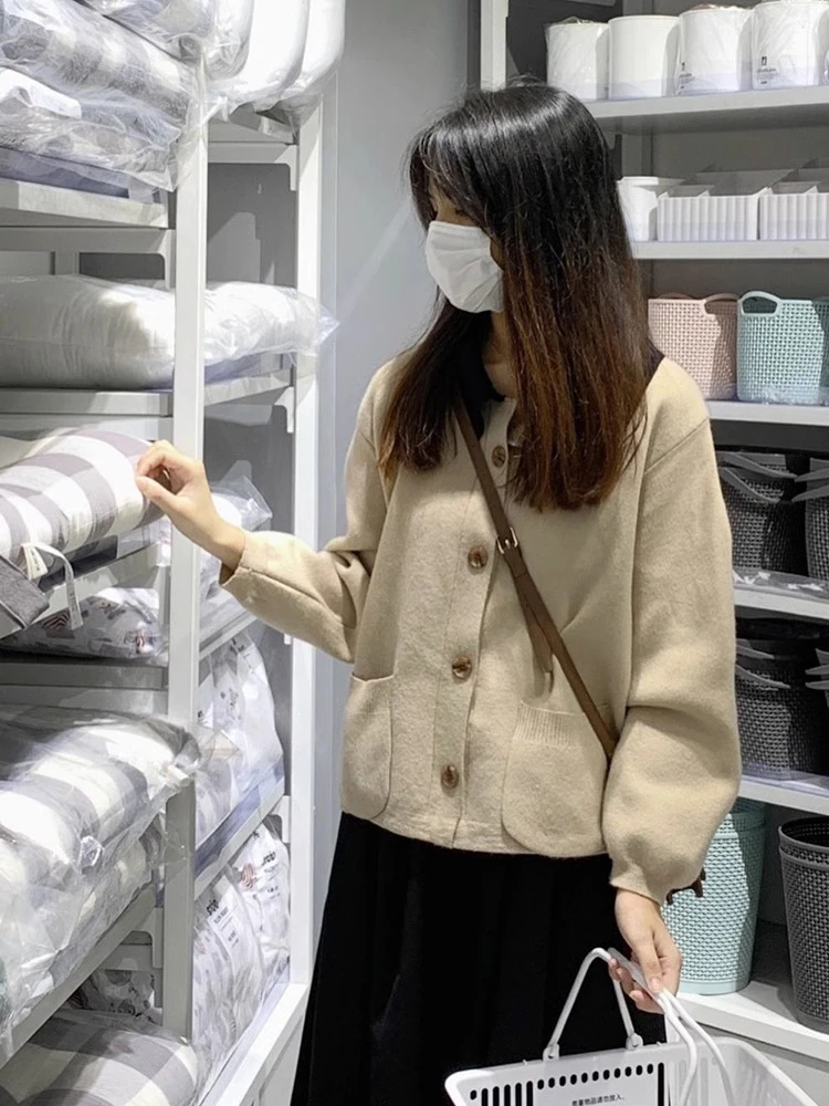 レディース秋冬ドクターセット スウィートスレ カレッジ風 ロングスリーブ レギュラー丈 無地 韓国TVシリーズ 初秋...