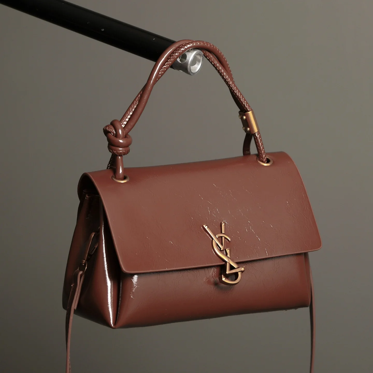 Nuevos bolsos de moda para mujer, bolsos oblicuos Retro de moda, bolsos versátiles de gran capacidad de alta textura