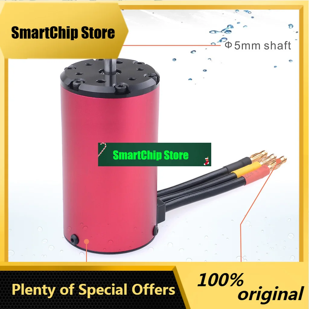SmCpRC Car 1:8 Parts KK Combo Set 4068 4076 1350KV 2000KV 2050KV 2250KV 2650KV Brushless Motor W/ 120A 150A ESC For 1/8 RC Car B