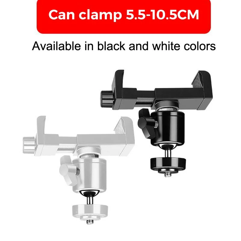 1Set 360° Rotation No Punching Clip Mount Webcam Stand For Camera Monitor Camera Holder Home Mounting