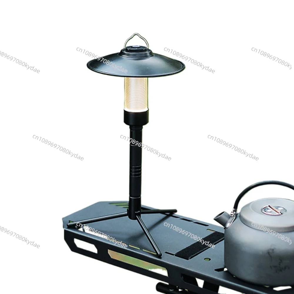 Aluminum Alloy Lamp Bracket Lightweight Outdoor Lights P ole Holder High Hardness Camera Phone Tripod Stand For Picnic Camping