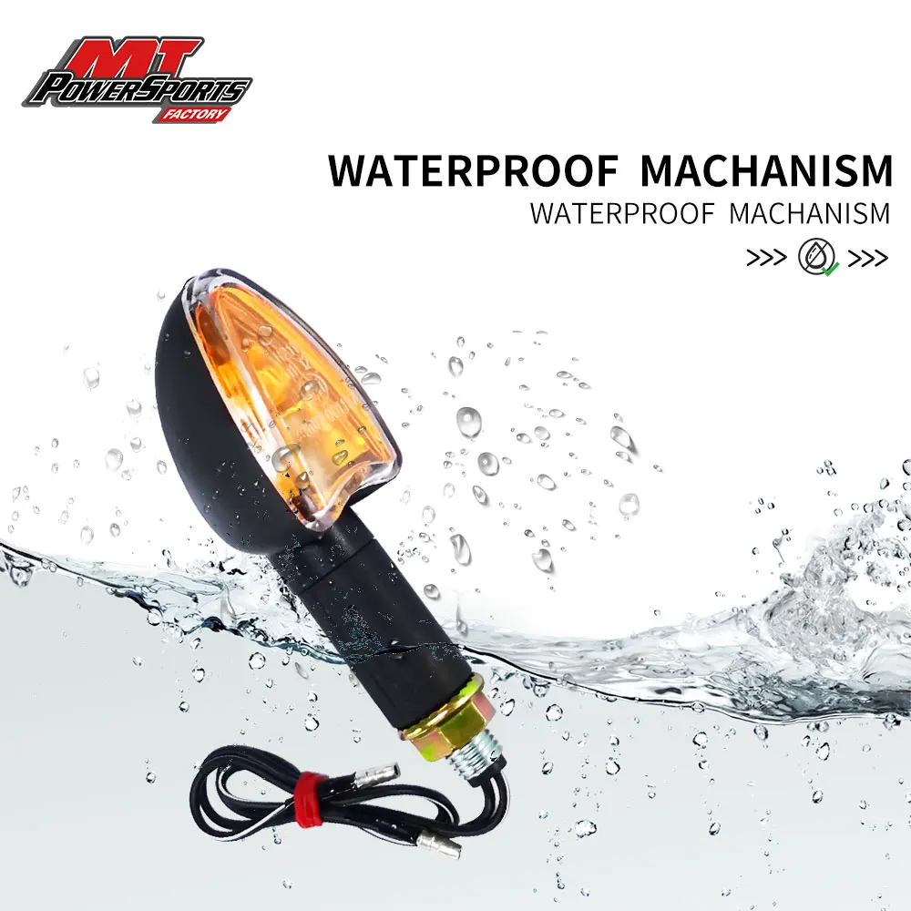 Motorcycle Turn Signal Indicator Light For KTM Yamaha Kawasaki Honda Suzuki Harley Motorcycles Accessories Blinker Lamp New image 4