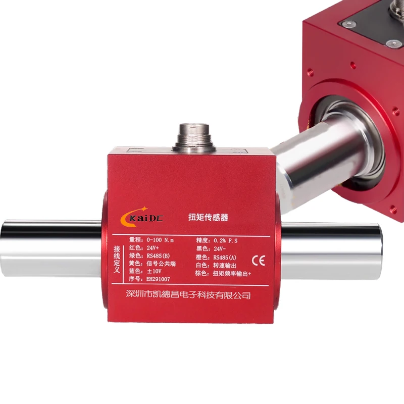 

High-Precision Non-Contact Miniature Rotary Force Sensors Load Cells Dynamic Torque Speed Sensor Tester 50/100/200/300nm Range