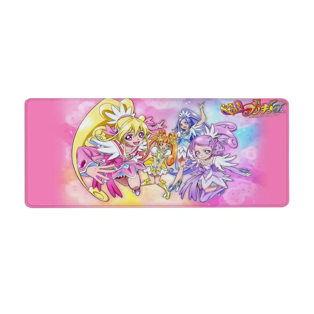Pretty Cure Mouse Pad Gaming 900×400 Mousepad Gamer Xxl Mouse Mat Offices Accessories Keyboard Long Pad Computer Desk Mat