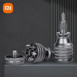 Xiaomi Small Steel Cannon Alloy Screwdriver 7-in-1 Cross Phillips Iron Mini Screwdriver Household Decoration Portable Tool Set