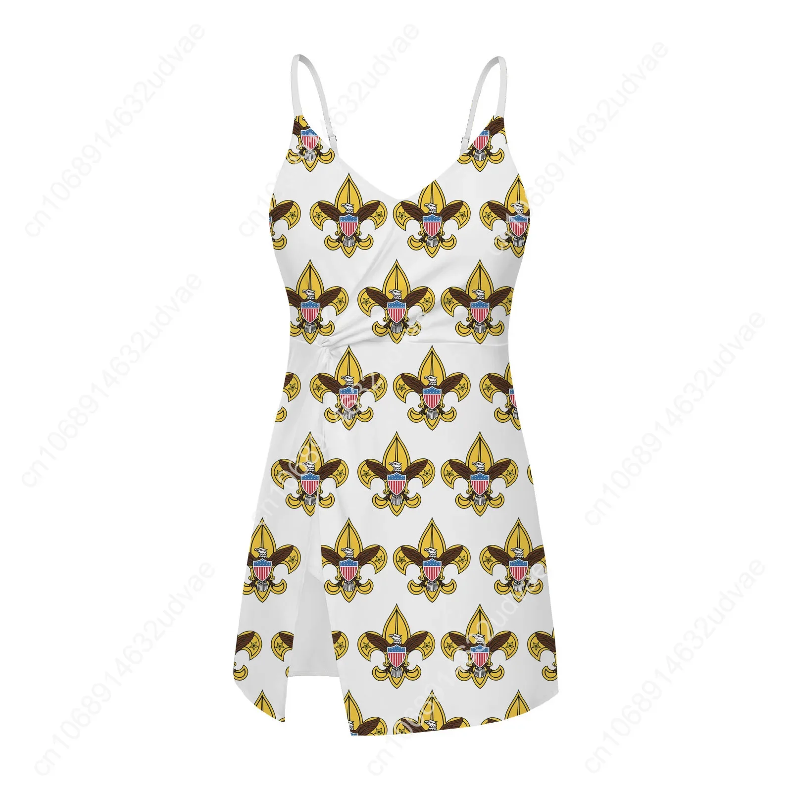 ملابس سباحة نسائية من سكاوتس أوف أمريكا، بدلة سباحة مخصصة، ملابس سباحة عصرية، بيكيني للشاطئ مصنوع حسب الطلب