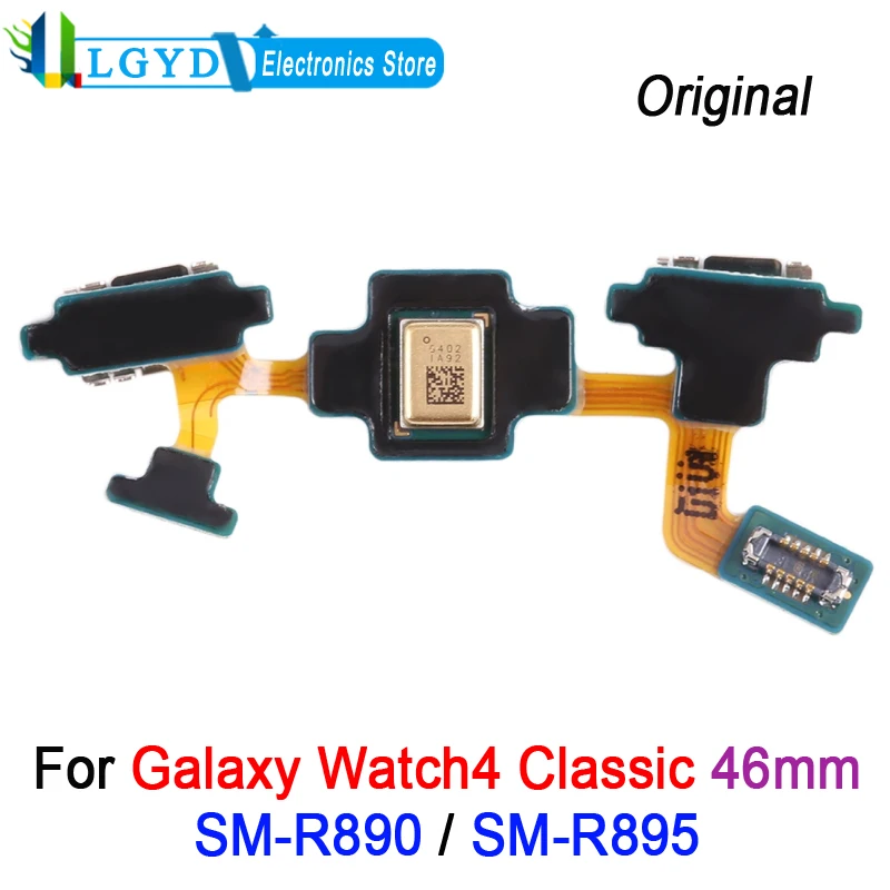 For Samsung Galaxy Watch4 Classic 46mm Power + Return + Microphone Flex Cable SM-R890 SM-R895