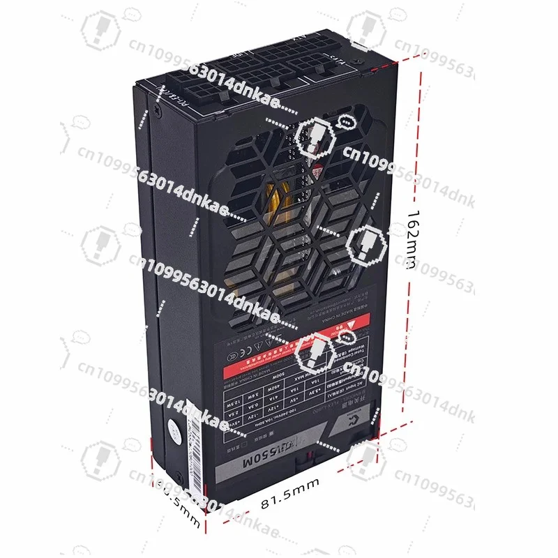 petite-alimentation-1u-gold-500w-entierement-modulaire-puissance-continue-600w-silencieuse-pour-mini-chassis-itx-flex