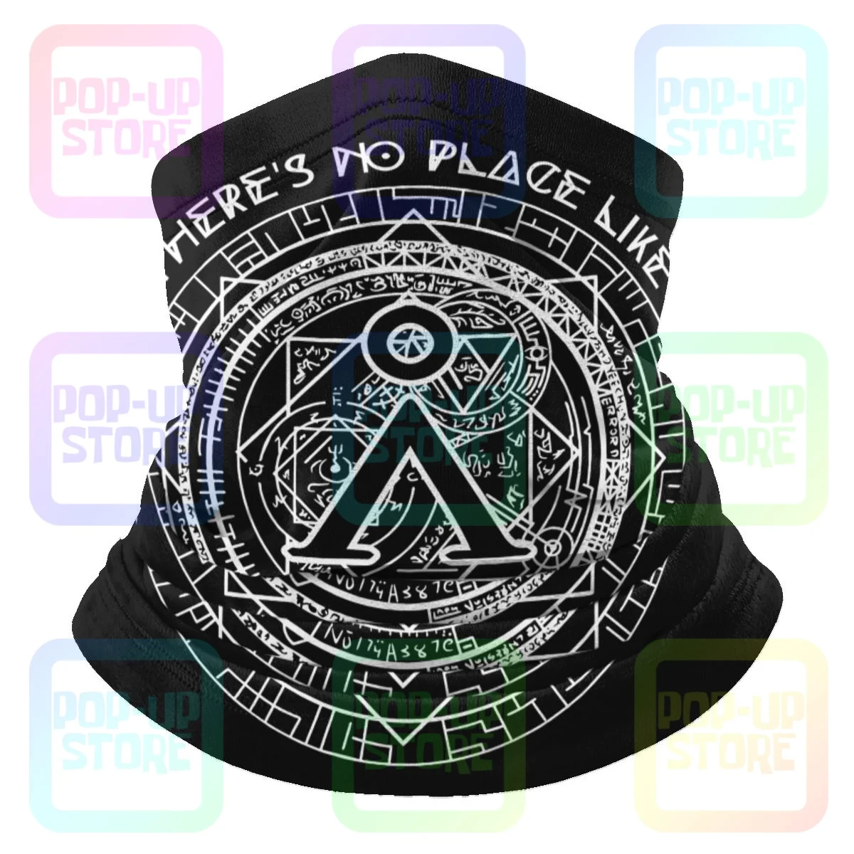 Sci-fi Stargate Sg1 Stargate Atlantis Fantasy Culun Tidak Ada Tempat Seperti Rumah Serat Mikro Neck Gaiter Bandana Syal Bersepeda