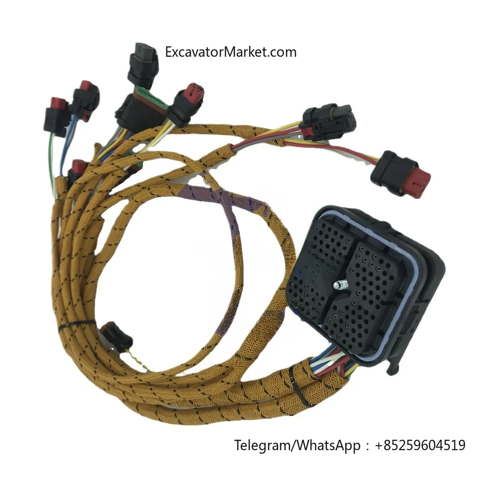 Engine ECM Power Supply Line 319-0964 for CAT C13 345D 349D Excavator Wiring Harness Excavator Parts