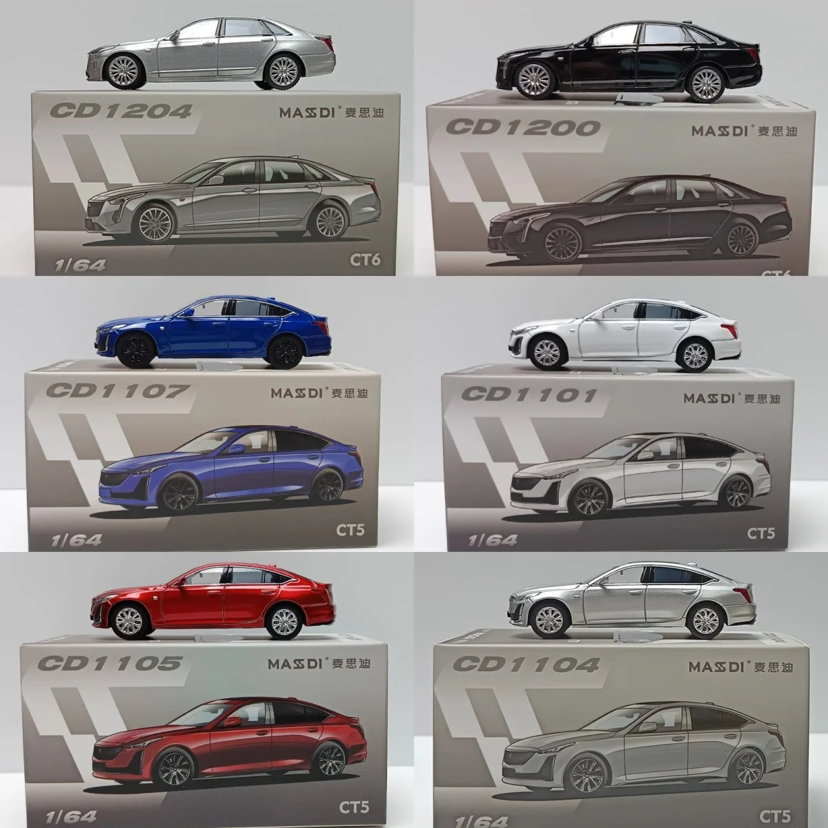 

Модель MASSDI 1:64 Модель легкосплавного автомобиля CT5 CT6