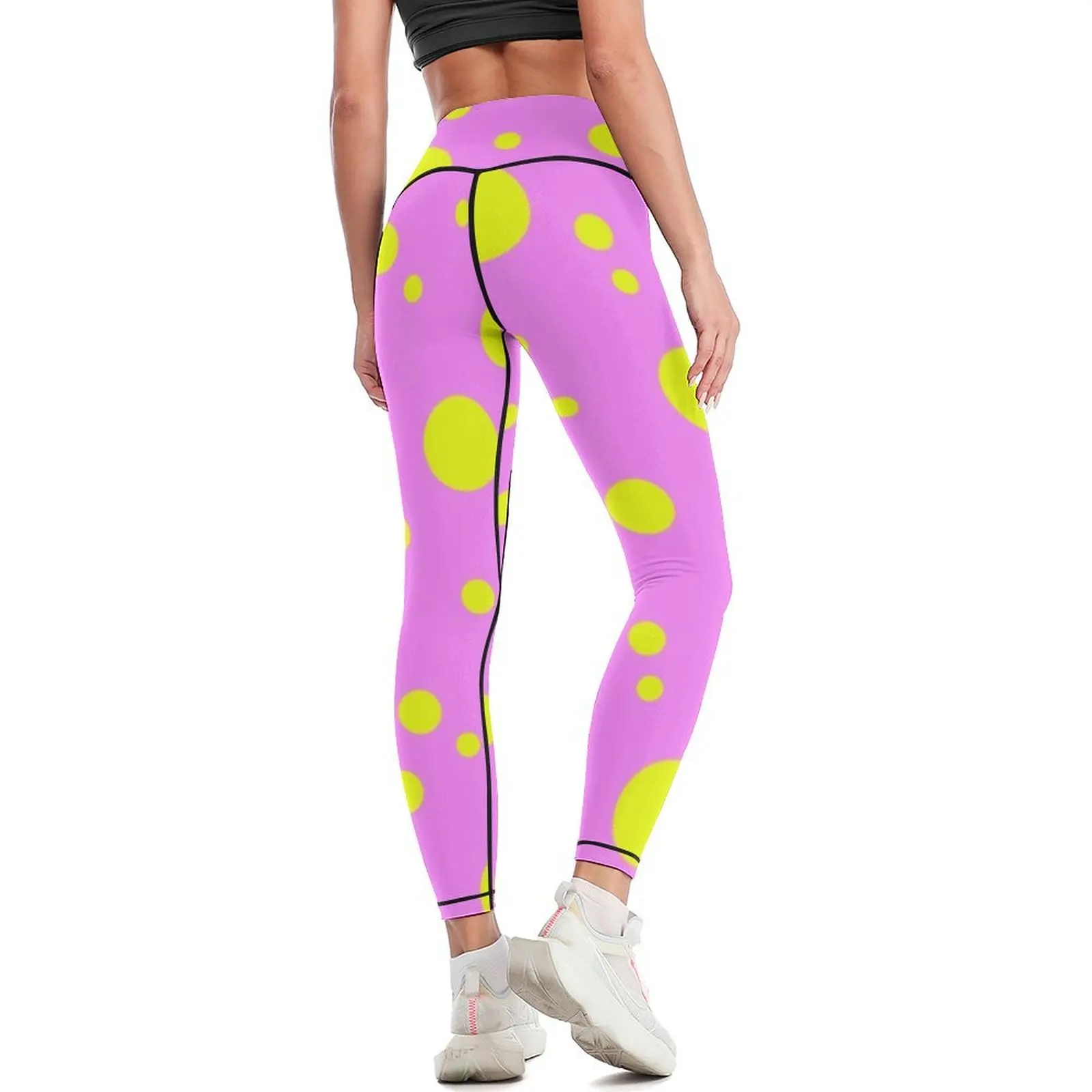 Blobby Spots Leggings Women's high waist Women's tights legging pants raises butt Womens Leggings