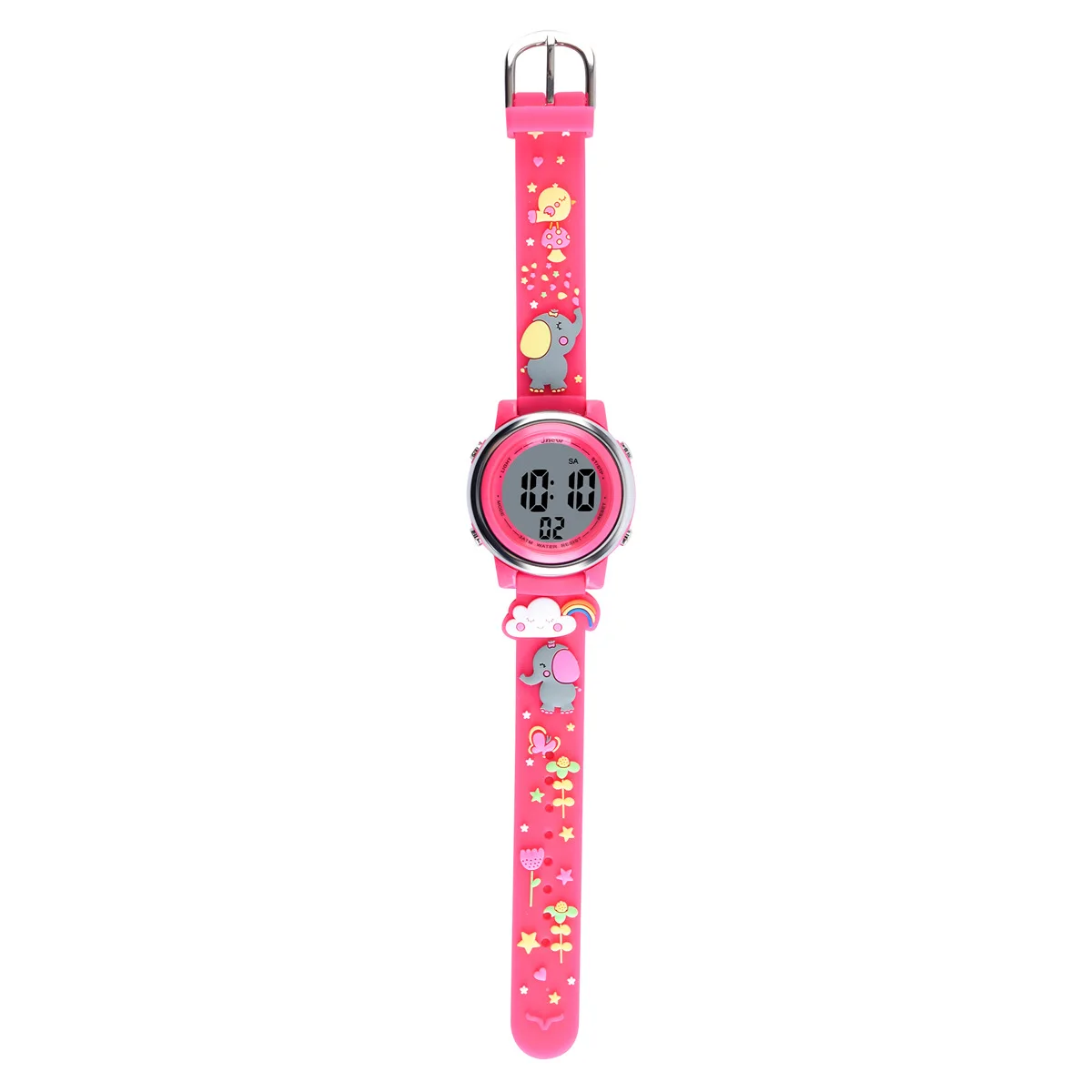 UTHAI H120 orologio sportivo da cartone animato per bambini sveglia 30M impermeabile per bambini SmartWatch studente ragazzi ragazze orologi elettronici a LED