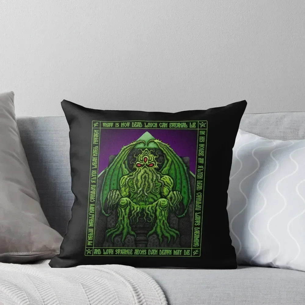 Cthulhu Icon 2 - Azhmodai 2018 Throw Pillow Marble Cushion Cover Pillowcases Bed Cushions Sofa Pillow Cover pillow