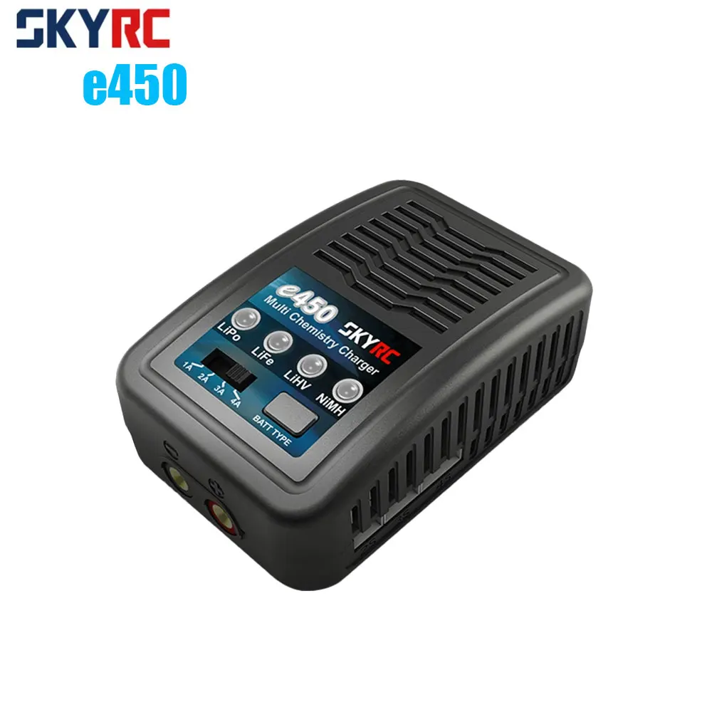 

SKYRC E450 Multi Chemistry Balance Charger 2S 3S 4SLiPo LiFe LiHV 6S to 8S NiMH Battery Balance Charger AC 110V-240V