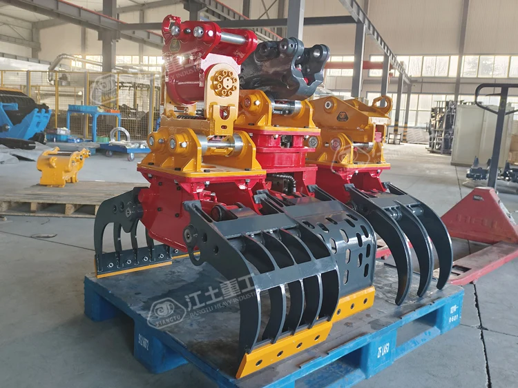 Demolition Grab with Interchangeable Jaws