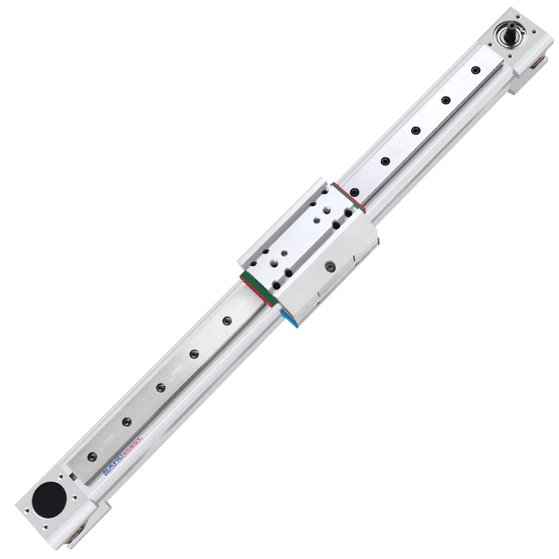 Fast Linear Motion Slide Rails 63MM Belt Drive Motorized Linear Stage Actuator With Bearing For TRW45 CNC Linear Position Kit