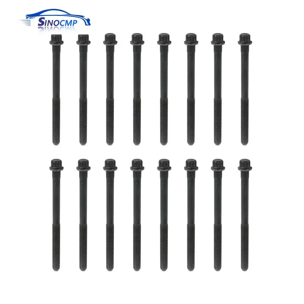 

1 Set Head Bolt 22321-37120 For 2005-2013 Hyundai Grandeur Santa Fe Kia Cadenza Carnival Opirus Optima Rondo G6EA 2.7 Car Parts