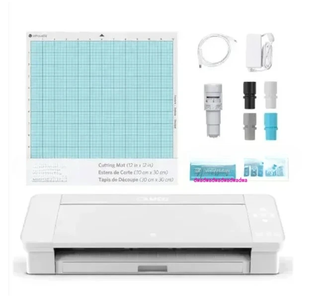 

100 дизайнов и силуэт студийного программного обеспечения — белая камея 4 с Bluetooth, разделочная площадка 12x12, Autoblade 2