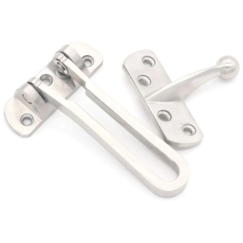 

AA76-304 Противоугонная пряжка, дверная фурнитура, противоугонная цепь для отеля, защитная пряжка для дверей из нержавеющей стали