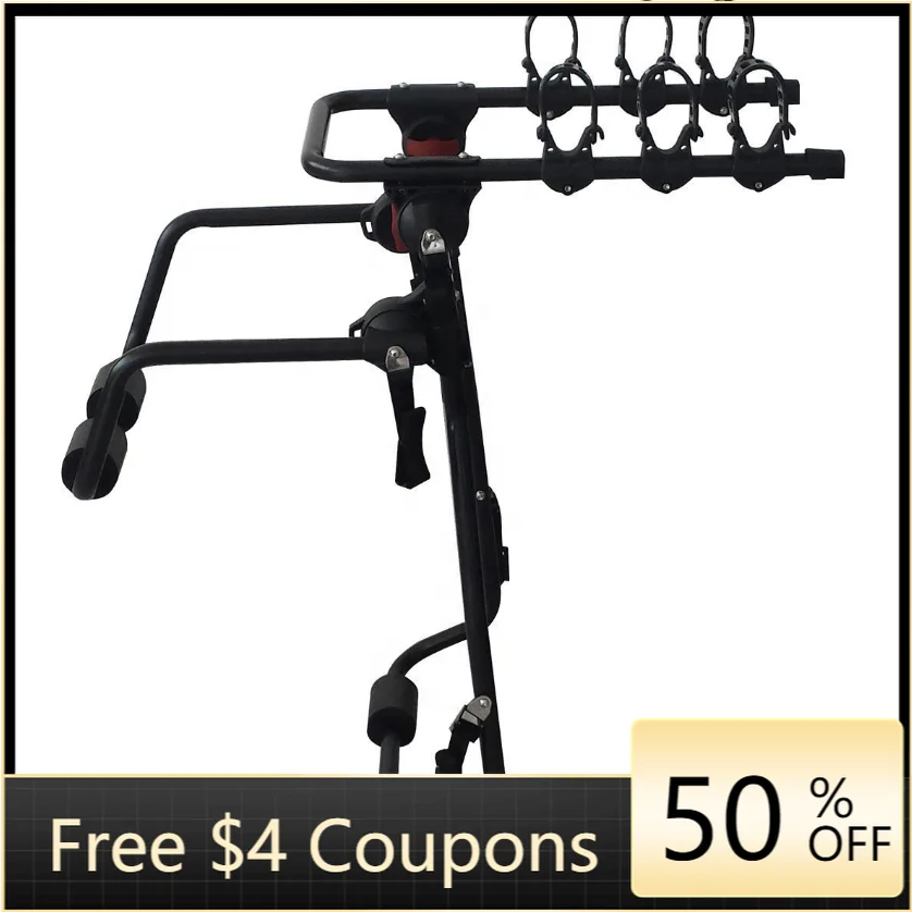 

STLF Outdoor Travel Bike Rack Car Steel Bicycle Car Rack Hitch Bicycle Carrier Trunk Mount Bicycle Rack