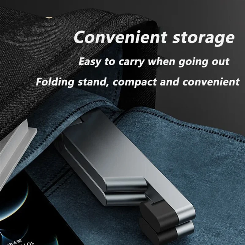 ABKI-Mini ポータブル折りたたみ式、デスクトップスタンド、携帯電話スタンド、小型でポータブル、携帯電話スタンド