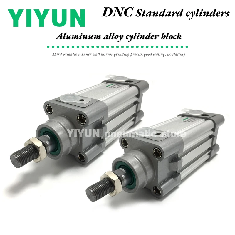 DNC-32-40-50-63-80-100-125-100 125 160 200 210 240 250 300 320 350 -PPV-A YIYUN  Standards-Based Cylinders DNC Series