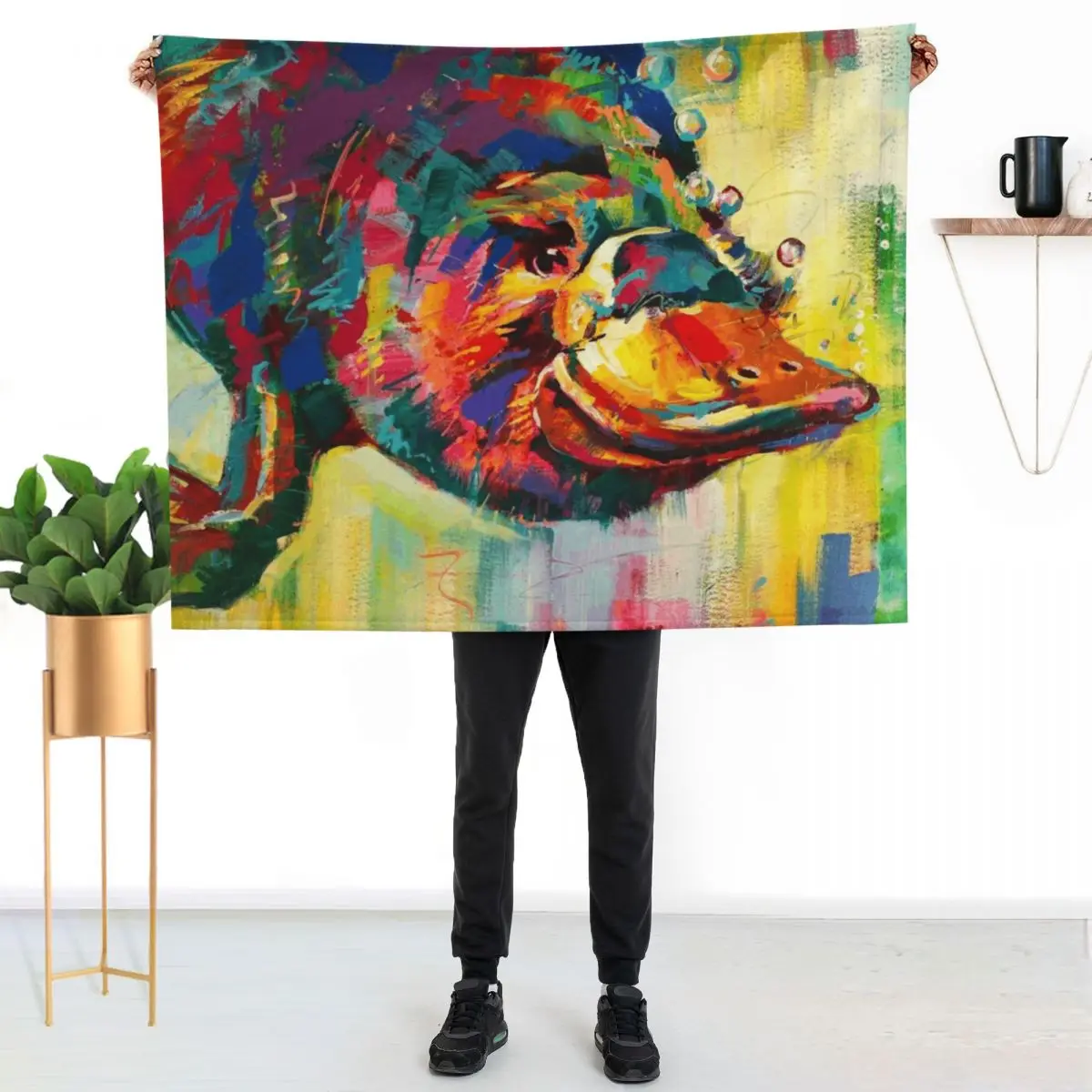 Duck-Billed Platypus - Australian mammal Throw Blanket Cute Decorative Sofas Soft Sleeping Bag Softest Blankets