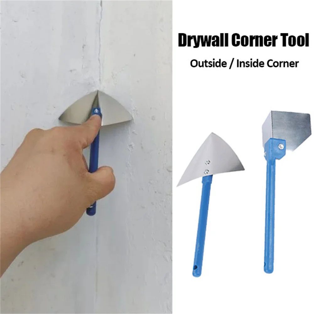 

Corner Trowel Drywall Corner Tools Wall Repair Tool Multifunctional Corner for Removing Wallpaper Bricklayer Caulk Removal