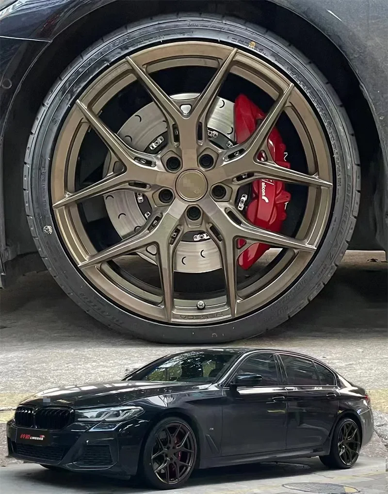 Factory Customization Design logo 17 18 19 20 21 22 Inch Forged Rim Wheel Hubs for VOSSEN HF-5 530 Aveo  A6