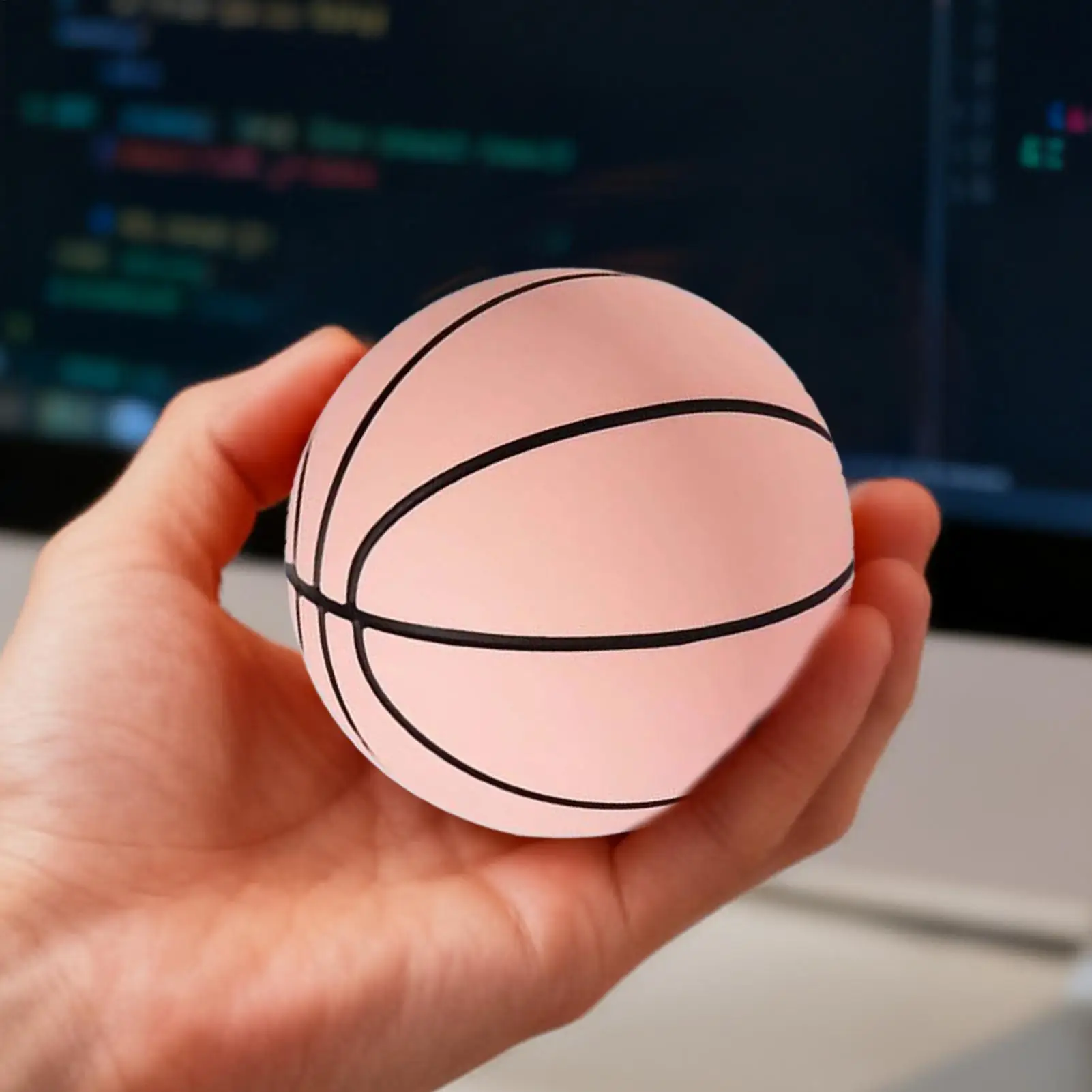 มินิบาสเก็ตบอล ของเล่นกีฬาเด้งดี ขนาด 2.36 นิ้ว บาสเก็ตบอลจิ๋วสำหรับเด็ก เล่นในร่ม เด็กผู้ชาย เด็กวัยหัดเดิน งานปาร์ตี้กลางแจ้ง ห้องนอน ห้องเรียน