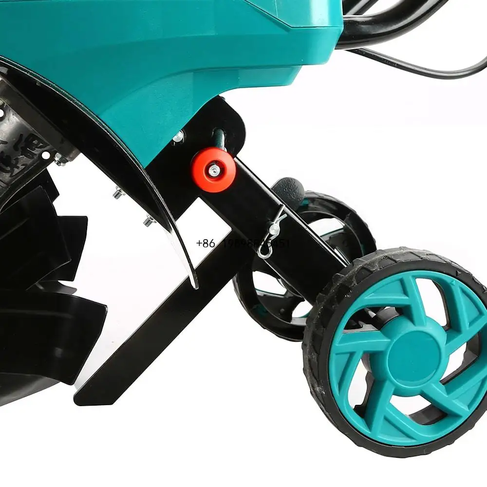 Comfortable Handle New Compact Lithium Brushless Motor Mini Tiller Ploughing Weeding Plant Ditch Digging  Cultivator
