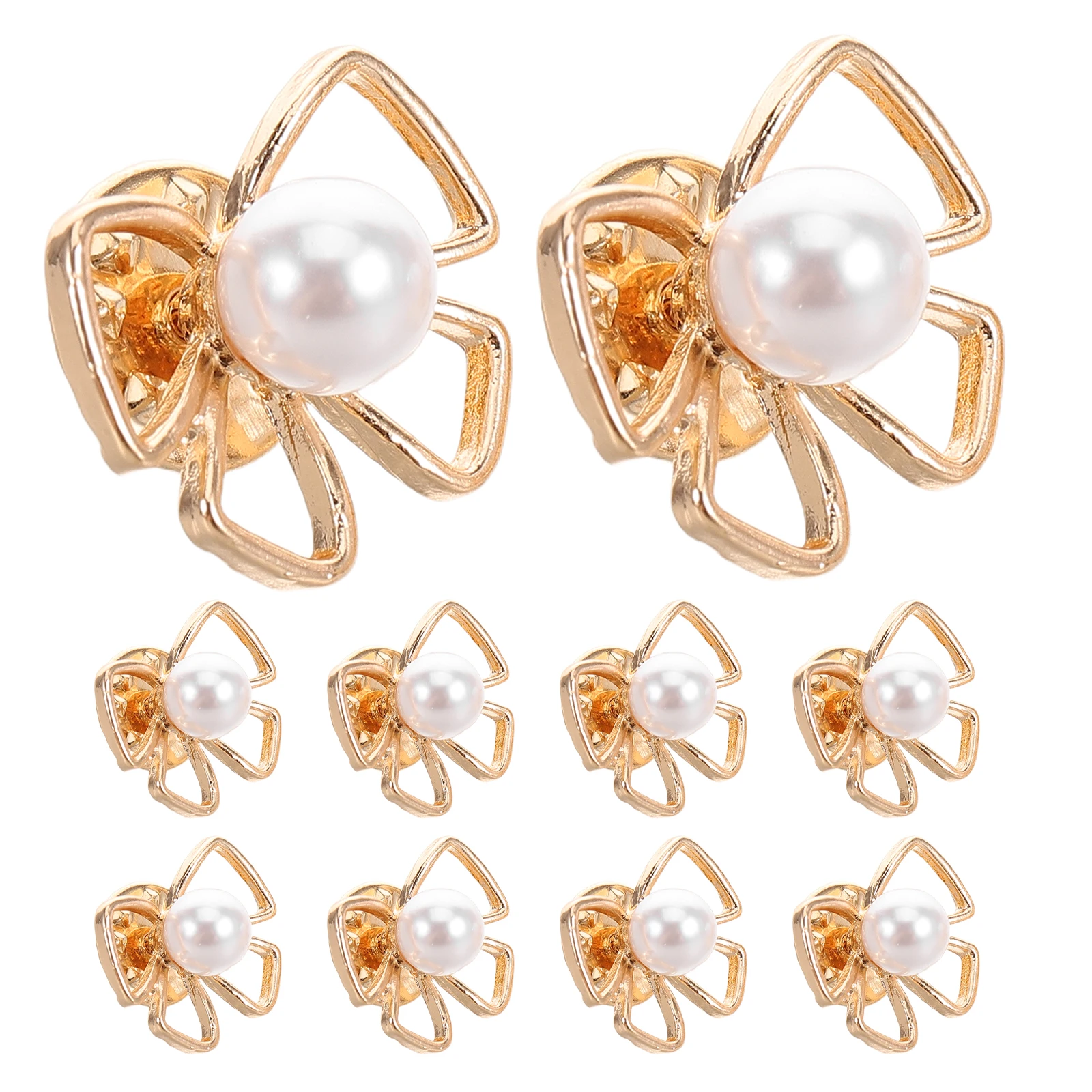 

10pcs Butterfly Brooches For Womenzinc Alloy Elegant Safety Pins Daily Wear Clothing Accessories Badges Decorative Pins Brooches