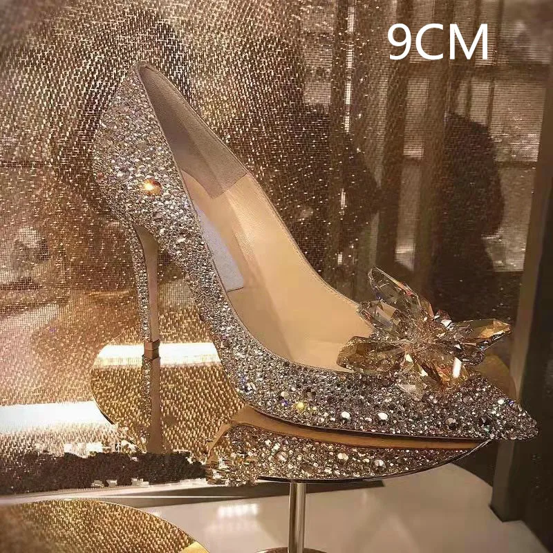 Gold -9CM Heel