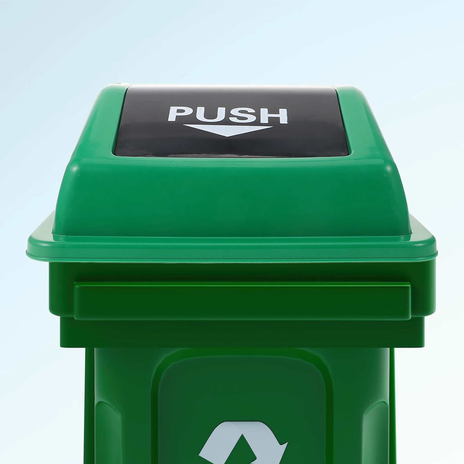 

Rocking Lid Trash Can Waste Bin Cover Flap Bucket Bathroom Kitchen Garbage Plastic Replacement Performance Tight Seal