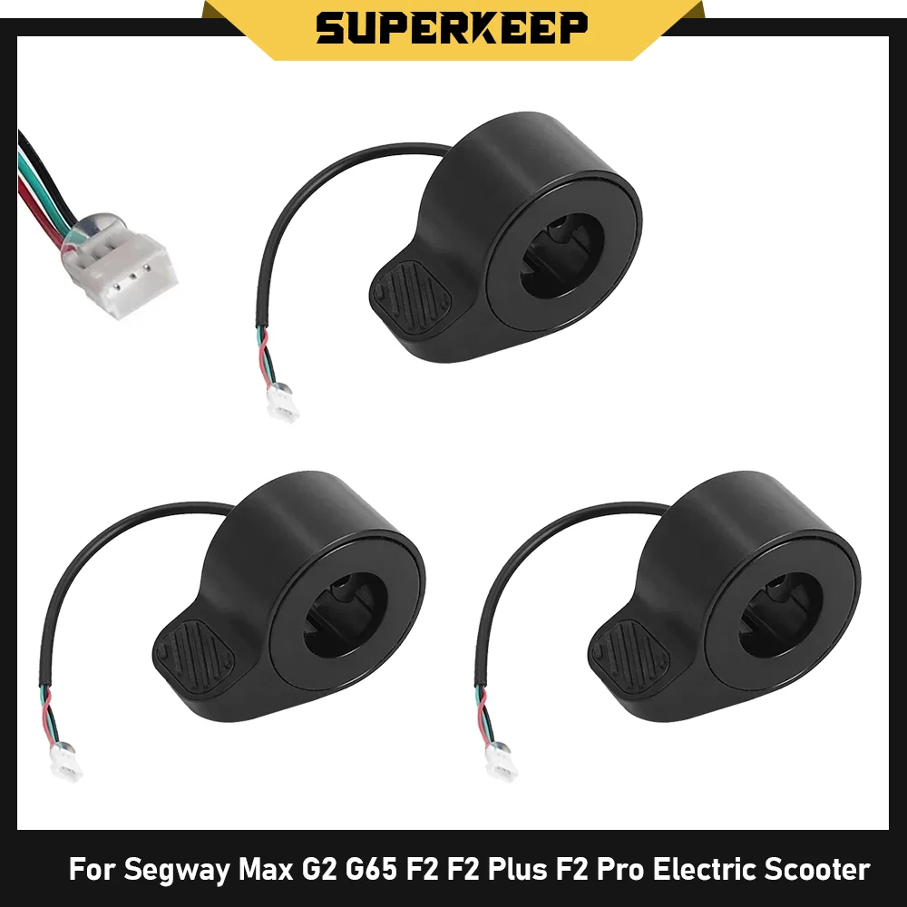 Finger-Gashebel für Ninebot By Segway Max G2 G65 F2 F2 Plus F2 Pro Elektroroller Drosselklappen-Beschleuniger Daumen-Geschwindigkeitsregler