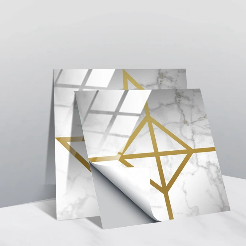 Pegatinas de espejo para pegatinas de azulejos de baño y cocina, decoración autoadhesiva impermeable E L