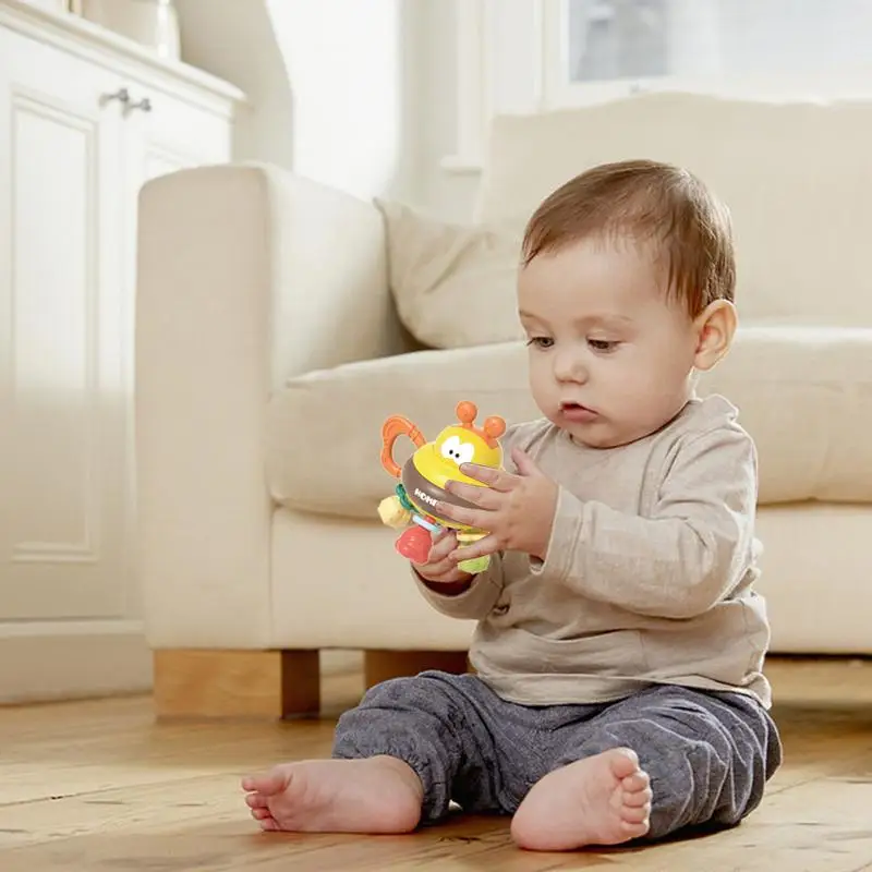 Bolas ocupadas para a criança com forma bonito macio mordedor bola ocupada aprendizagem brinquedos de desenvolvimento brinquedos sensoriais acalmar brinquedos para