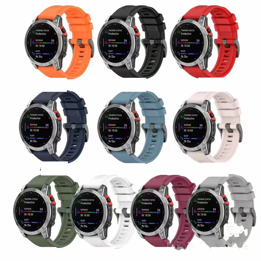 

20MM Suitable for Garmin watch strap fenix 5S Plus/Fenix5S/Fenix 6S silicone strap