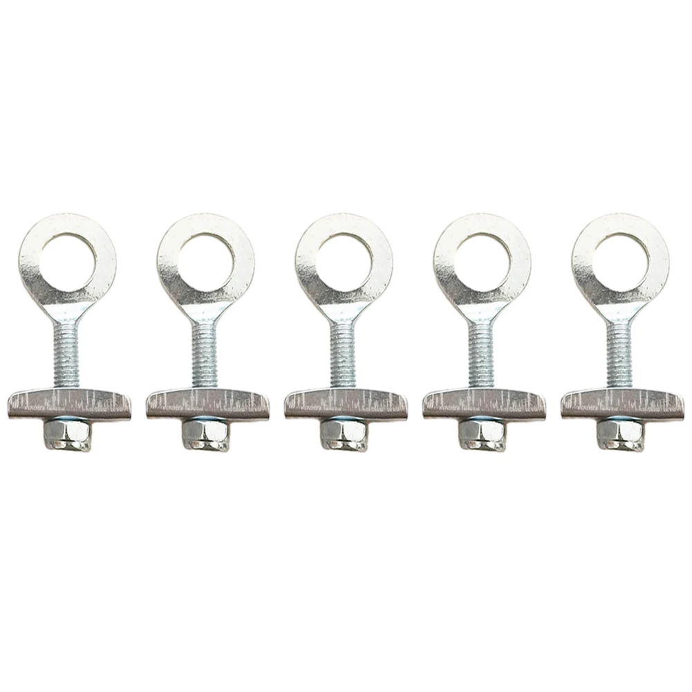 Druable High Quality Material Chain Adjuster Chain Regulator Metal Non-slip Screw 5pcs Easy To Install Easy To Use