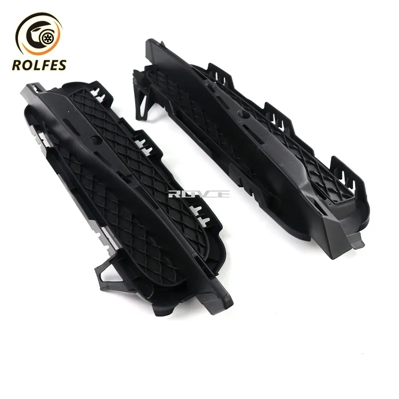 ROLFES For Jaguar XF 2008-2011 Front Bumper Fog Light Grills Lower Grille Trims Fog lamp Grill C2Z3837 C2Z3836