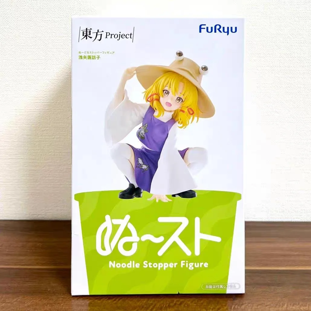 Оригинальная фигурка Furyu Touhou Project Moriya Suwako Noodle Stopper, аниме-модель из ПВХ, коллекционная, 9 см, в наличии