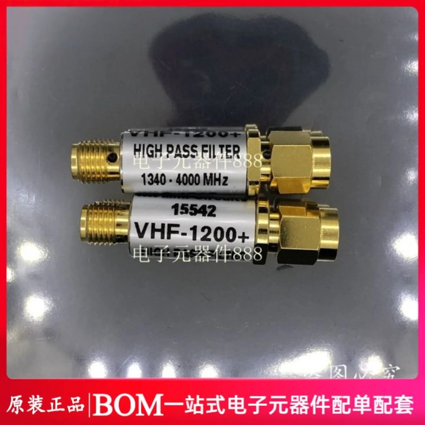 

100% brand new original high-pass filter VHF-1200+ 1220-4600MHz Mini Circuits