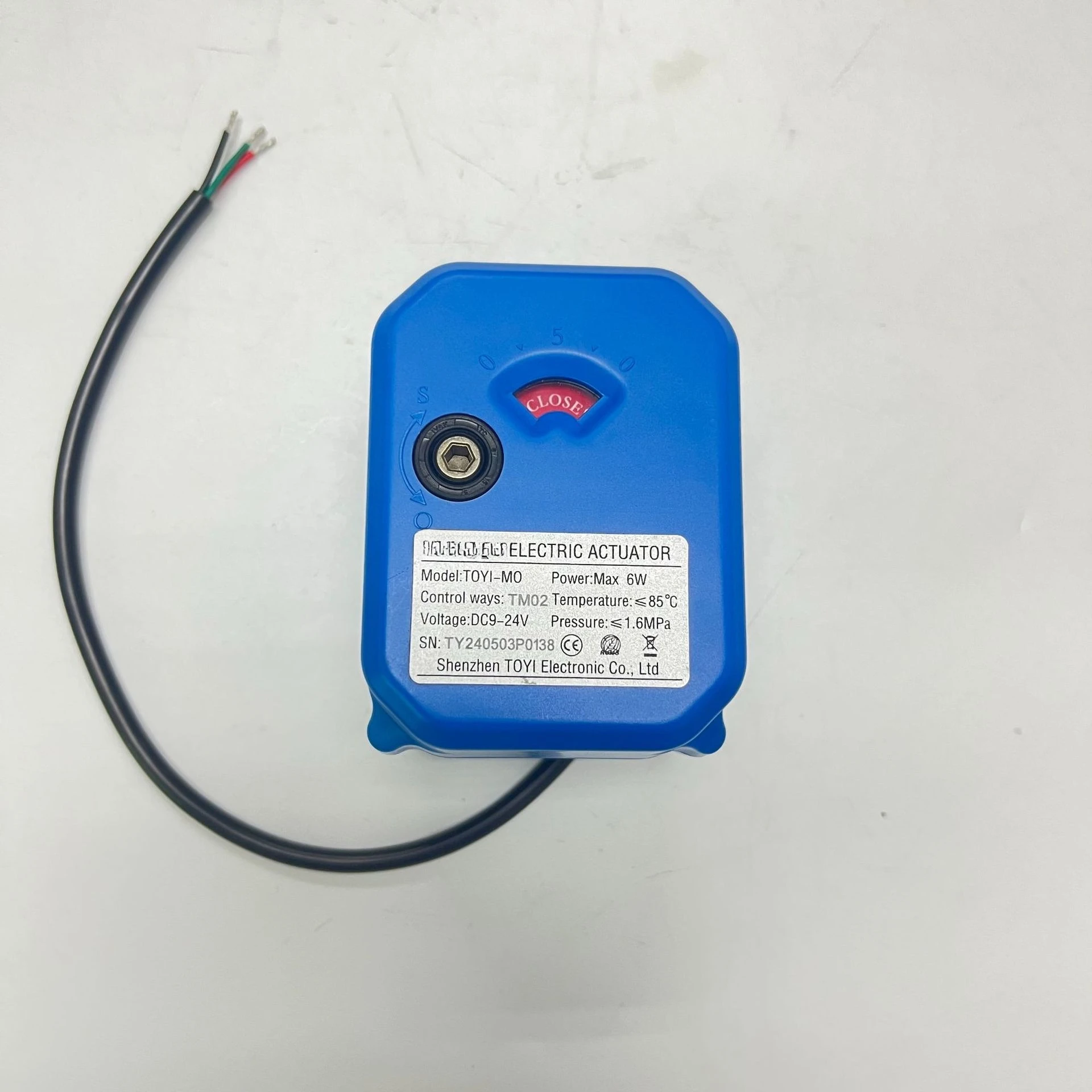 Mini electric actuator 10Nm 9-36v three-wire two-control