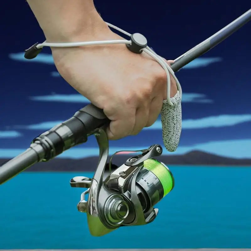 フィッシングフィンガープロテクターグローブ;屋外キャスティングコントロール用のシングルハイプロテクション