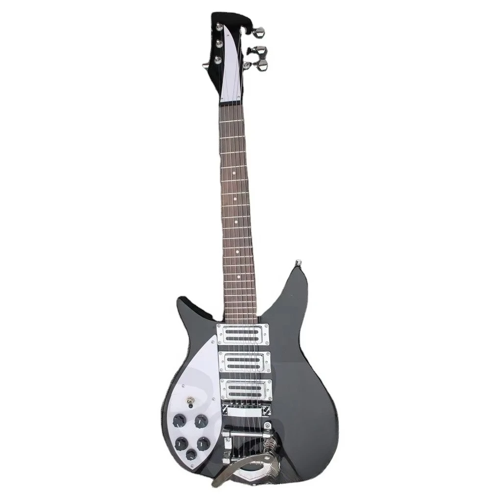 

STLF Weifang 6 String Left Hand Ricken 325 Tremolo Electric Guitar/mini Electric Guitar