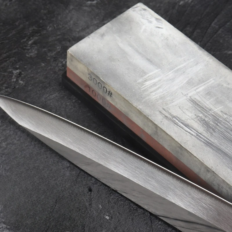 Special sharpening stone for stabbing knives, Japanese style single blade sushi knife, oil stone, Japanese specialty